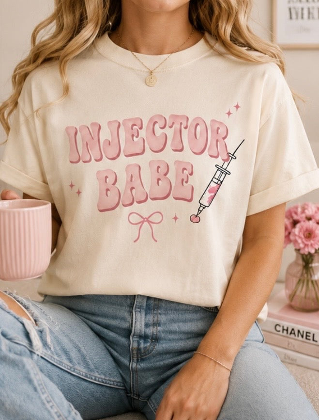 Injector Babe | Trendy Aesthetic Graphic Tee