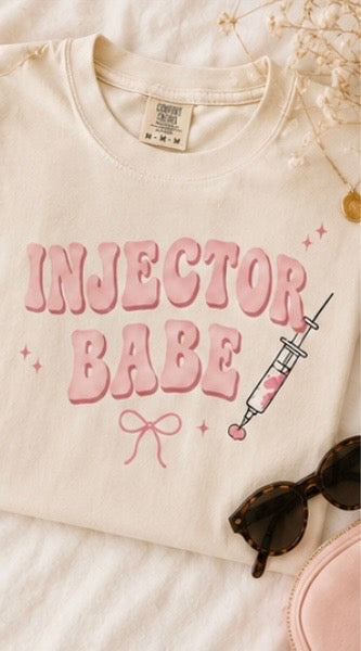 Injector Babe | Trendy Aesthetic Graphic Tee