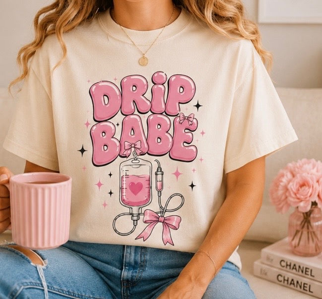 DRIP BABE| Aesthetic Graphic Tee