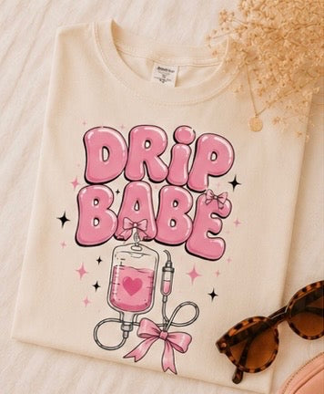 DRIP BABE| Aesthetic Graphic Tee