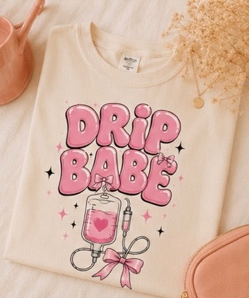 DRIP BABE| Aesthetic Graphic Tee
