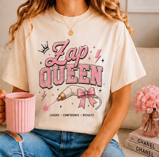 Zap Queen| Aesthetic Graphic Tee