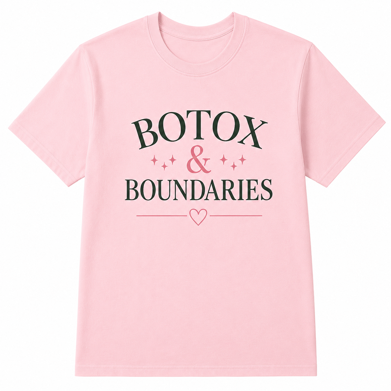 Botox & Boundaries | Aesthetic Graphic Tee