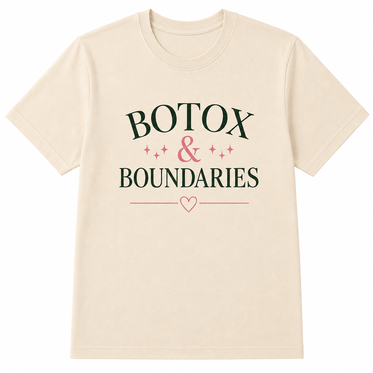 Botox & Boundaries | Aesthetic Graphic Tee