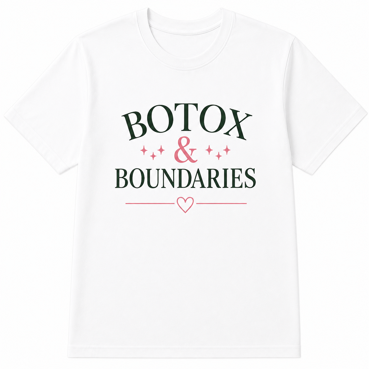 Botox & Boundaries | Aesthetic Graphic Tee