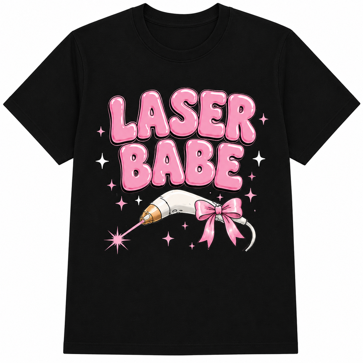 ⚡ Laser Babe| Aesthetic Graphic Tee