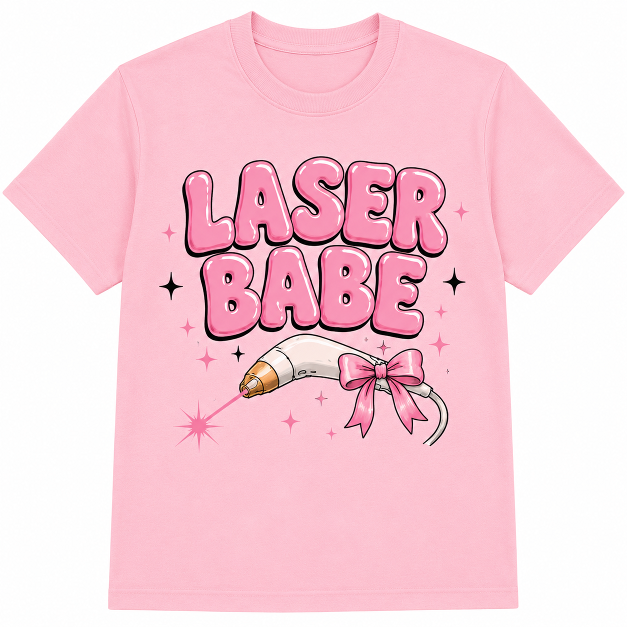 ⚡ Laser Babe| Aesthetic Graphic Tee