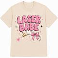 ⚡ Laser Babe| Aesthetic Graphic Tee